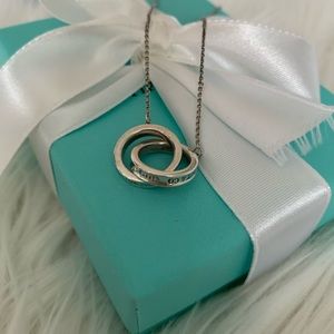 Tiffany and Co. interlocking circles necklace 1837